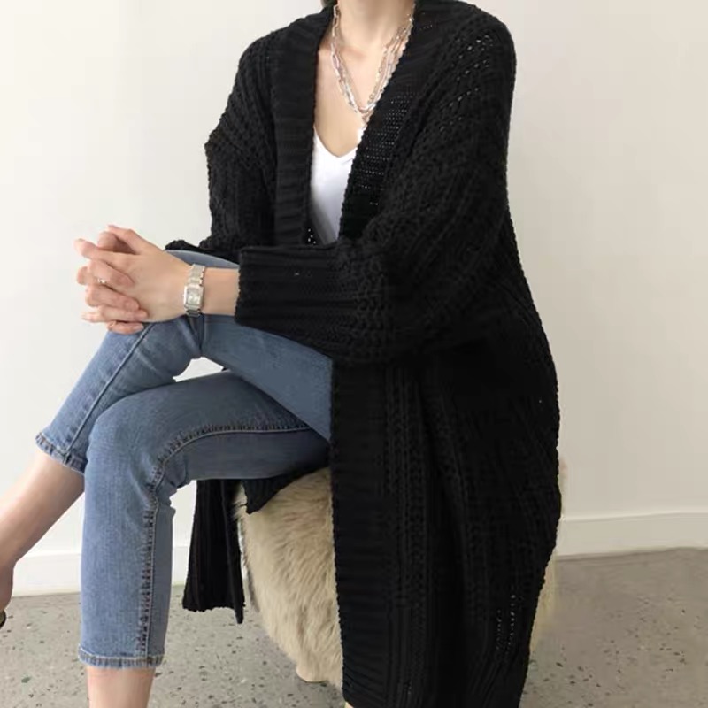 Stay solid kimono sweater KM117 images